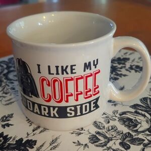 Star Wars I like My Coffee on the Dark Side 18 oz ceramic coffee mug